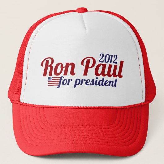 Ron Paul President 2012 Trucker Pet (Voorkant)