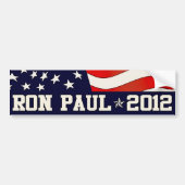 Ron Paul President in Bumpersticker 2012 (Voorkant)