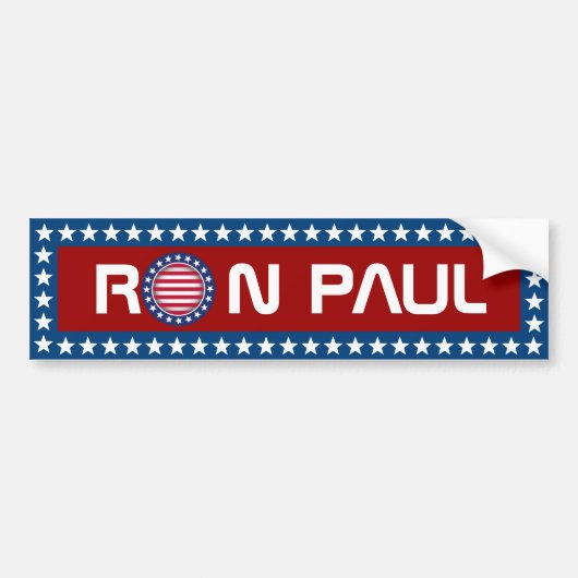 RON PAUL - presidentsverkiezingen VS Bumpersticker (Voorkant)