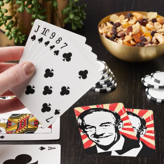 Ron Paul Propaganda Pokerkaarten (Insitu)