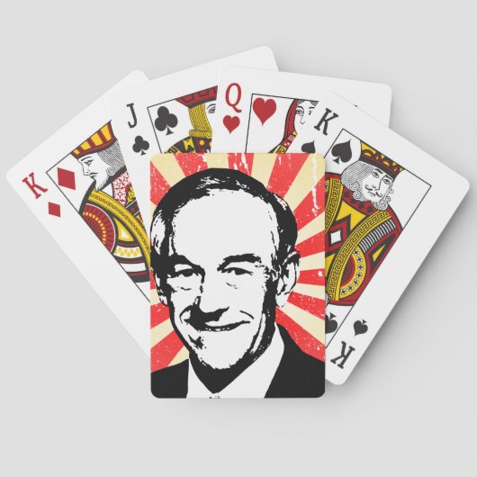 Ron Paul Propaganda Pokerkaarten (Achterkant)
