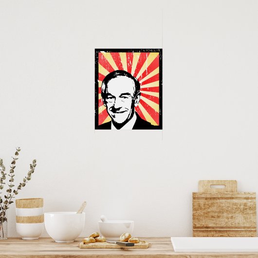 RON PAUL PROPAGANDA POSTER (Keuken)