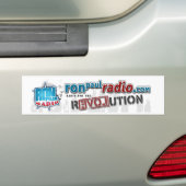 Ron Paul Radio Bumpersticker (Op auto)