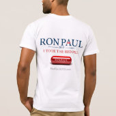 Ron Paul Red Pill Shirt (Achterkant)