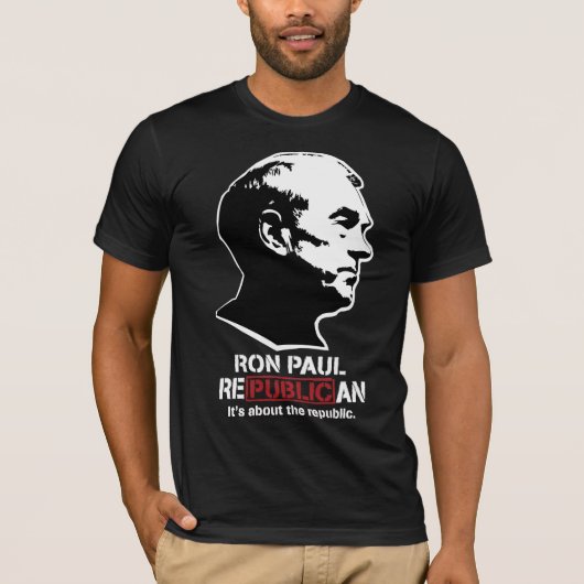 Ron Paul RepublicanT-Shirt T-shirt (Voorkant)