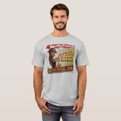 Ron Paul Retro design bekijken T-shirt (Voorkant volledig)