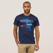 Ron Paul Revolutie 2012 T-shirt (Voorkant volledig)