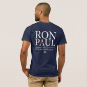 Ron Paul Revolutie 2012 T-shirt (Achterkant volledig)