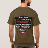 Ron Paul Revolution 2008 Shirt (Achterkant)