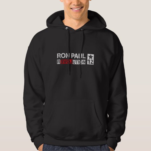 Ron Paul Revolution 2012 Hoodie (Voorkant)