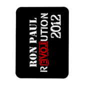 Ron Paul Revolution 2012 Magneet (Verticaal)