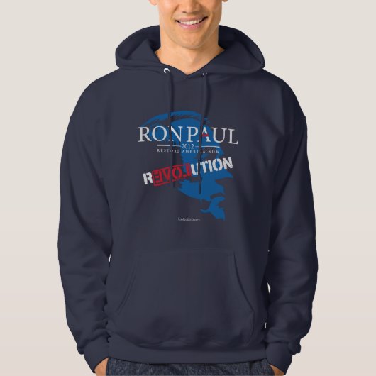 Ron Paul Revolution 2012 Shirt (Voorkant)