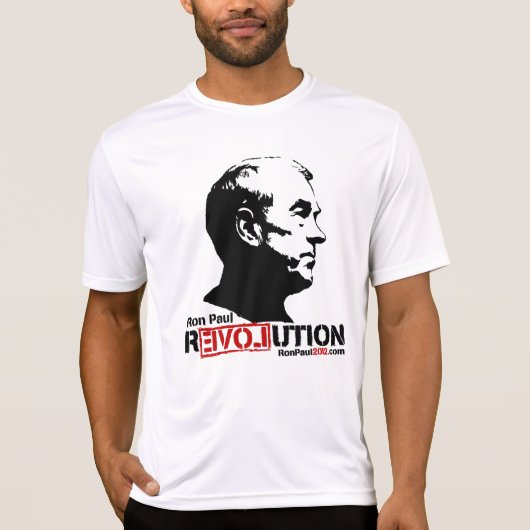 Ron Paul Revolution 2012 T-Shirt (Voorkant)