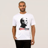 Ron Paul Revolution 2012 T-Shirt (Voorkant volledig)