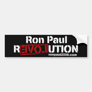 Ron Paul Revolution Bumpersticker