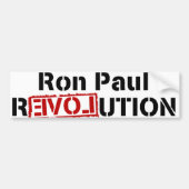 Ron Paul Revolution Bumpersticker (Voorkant)