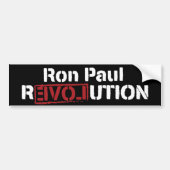 Ron Paul Revolution Bumpersticker (Voorkant)