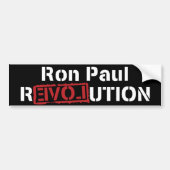 Ron Paul Revolution Bumpersticker (Voorkant)