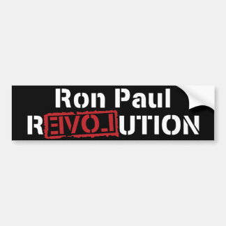 Ron Paul Revolution Bumpersticker