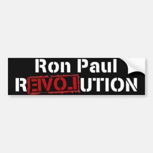 Ron Paul Revolution Bumpersticker