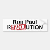 Ron Paul Revolution Bumpersticker (Voorkant)