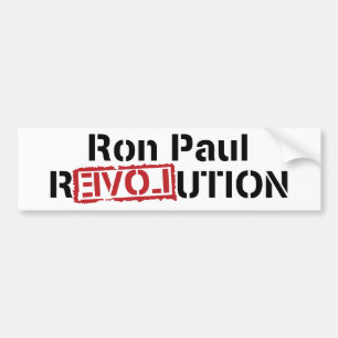 Ron Paul Revolution Bumpersticker