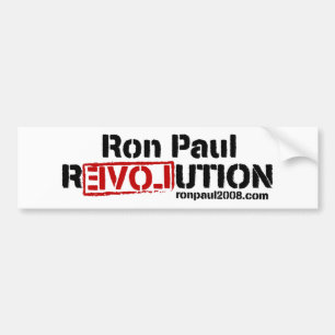 Ron Paul Revolution Bumpersticker