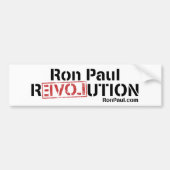 Ron Paul Revolution Bumpersticker (Voorkant)