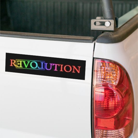 Ron Paul Revolution Bumpersticker (Op Truck)