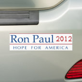 Ron Paul Revolution Bumpersticker (Op auto)