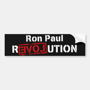 Ron Paul Revolution Bumpersticker voor President