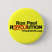 Ron Paul Revolution Button (Voorkant)