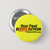 Ron Paul Revolution Button (Voorkant /achterkant)
