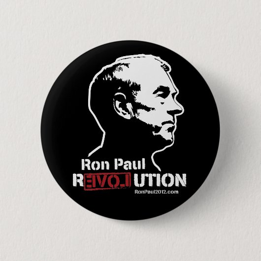 Ron Paul Revolution Button (Voorkant)