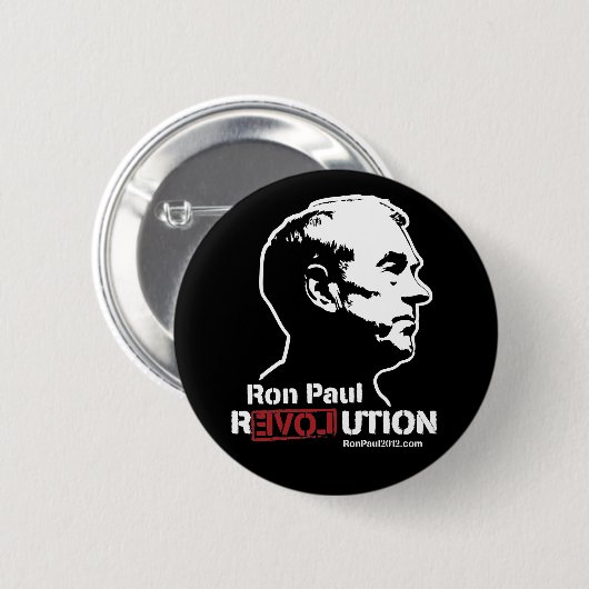 Ron Paul Revolution Button (Voorkant /achterkant)