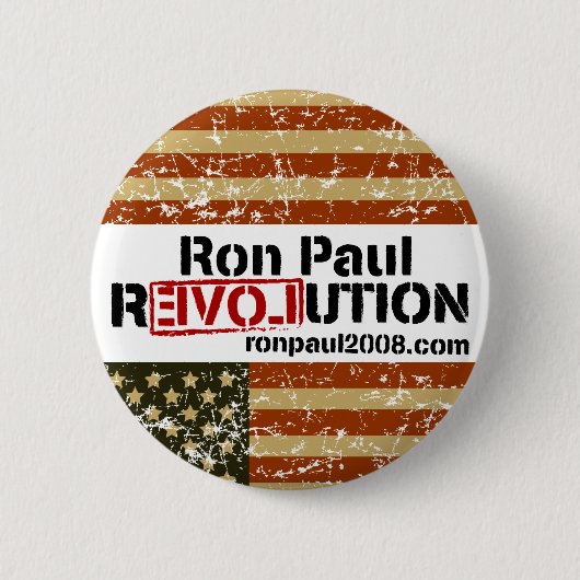 Ron Paul Revolution Button (Voorkant)
