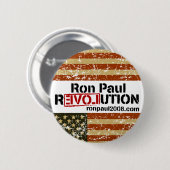 Ron Paul Revolution Button (Voorkant /achterkant)