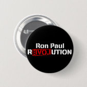 Ron Paul Revolution Button (Voorkant /achterkant)