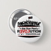 Ron Paul Revolution Button (Voorkant /achterkant)