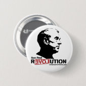 Ron Paul Revolution Button (Voorkant /achterkant)