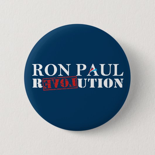 Ron Paul Revolution Button (Voorkant)