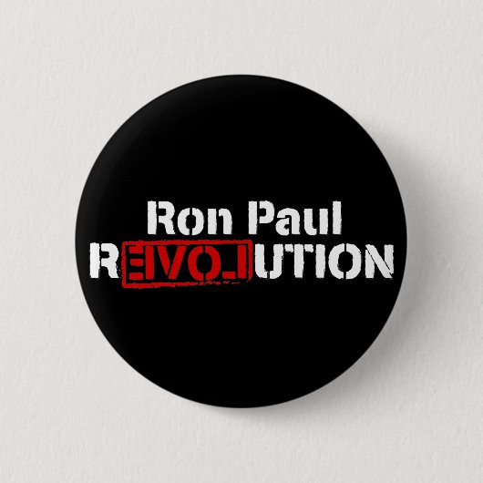 Ron Paul Revolution Button (Voorkant)