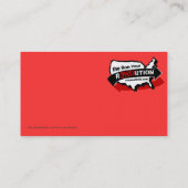 Ron Paul Revolution Card Visitekaartje (Achterkant)