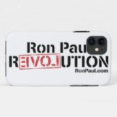 Ron Paul Revolution Case-Mate iPhone Case (Achterkant (horizontaal))