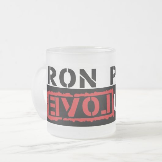 Ron Paul Revolution Coffee/Tea Mok (Voorkant links)