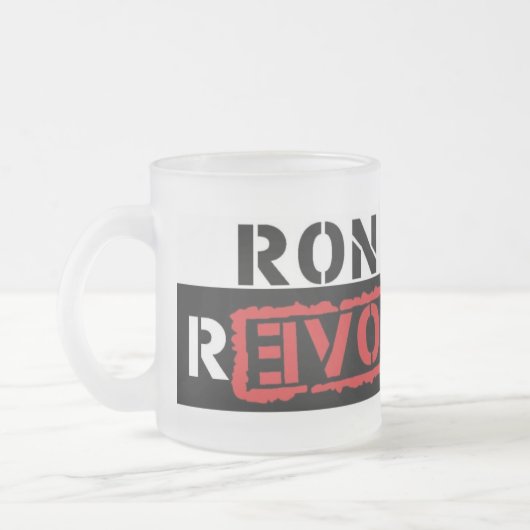 Ron Paul Revolution Coffee/Tea Mok (Links)
