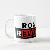 Ron Paul Revolution Coffee/Tea Mok (Links)