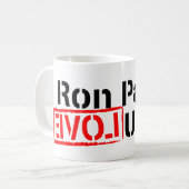Ron Paul Revolution Continues Koffiemok (Voorkant links)