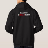 Ron Paul Revolution Custom Hoodie (Achterkant)