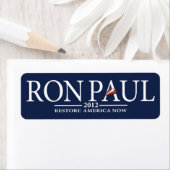 Ron Paul Revolution Etiket (Insitu)